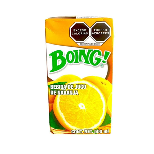 Jugo Boing Sabor Naranja 500 Mililitros