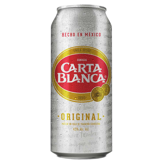 Carta Blanca Cerveza 16 Oz
