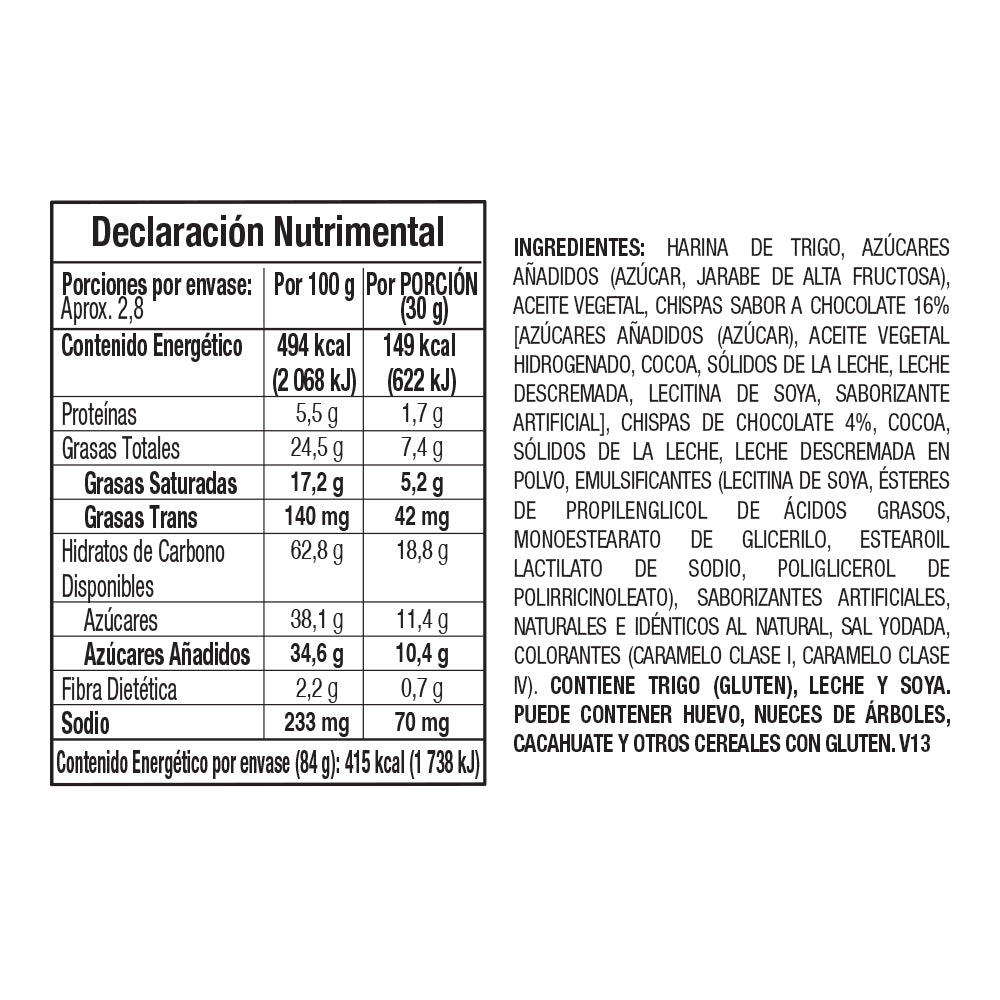 Choko Chokis Gamesa 84 gr