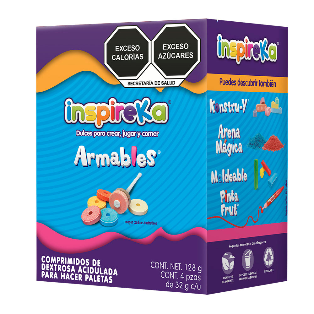 Inspireka Armable Pastila 4 piezas