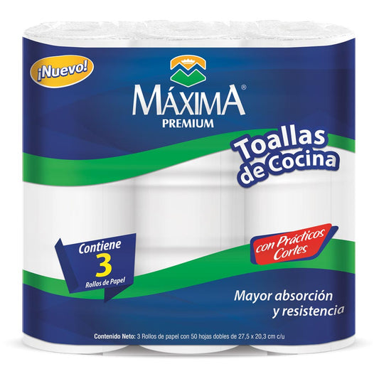 Servitoalla Maxima 50 Hojas 3 pz