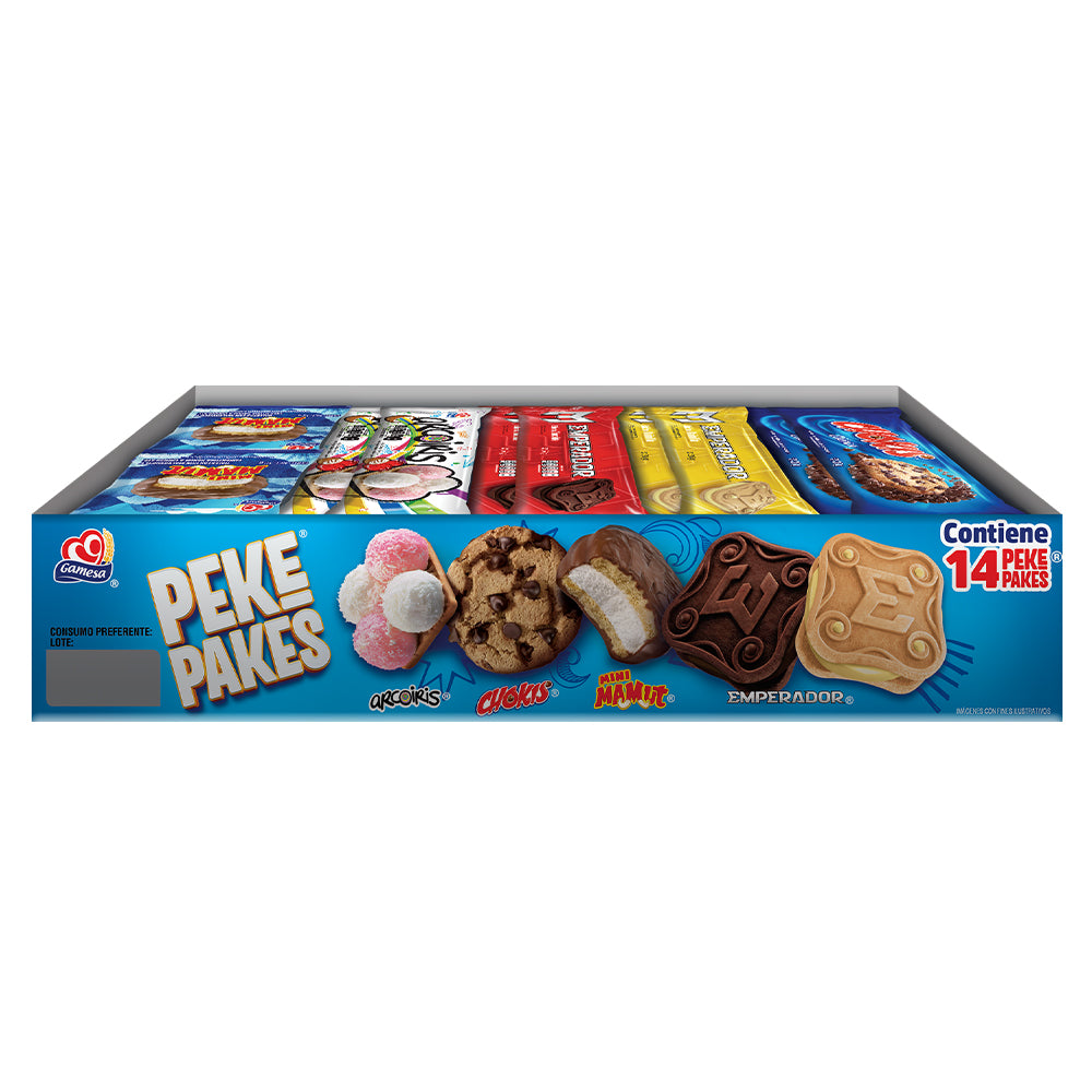 Peke Pakes Gamesa 366 gr – Scorpion