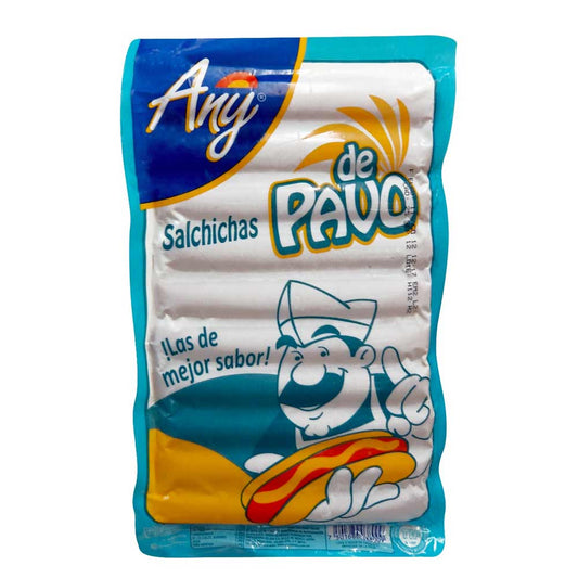 Salchicha De Pavo Any Paquete 2.7 Kilos
