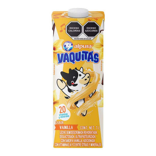 Leche Saborizada Alpura Sabor Vainilla 1 Litro