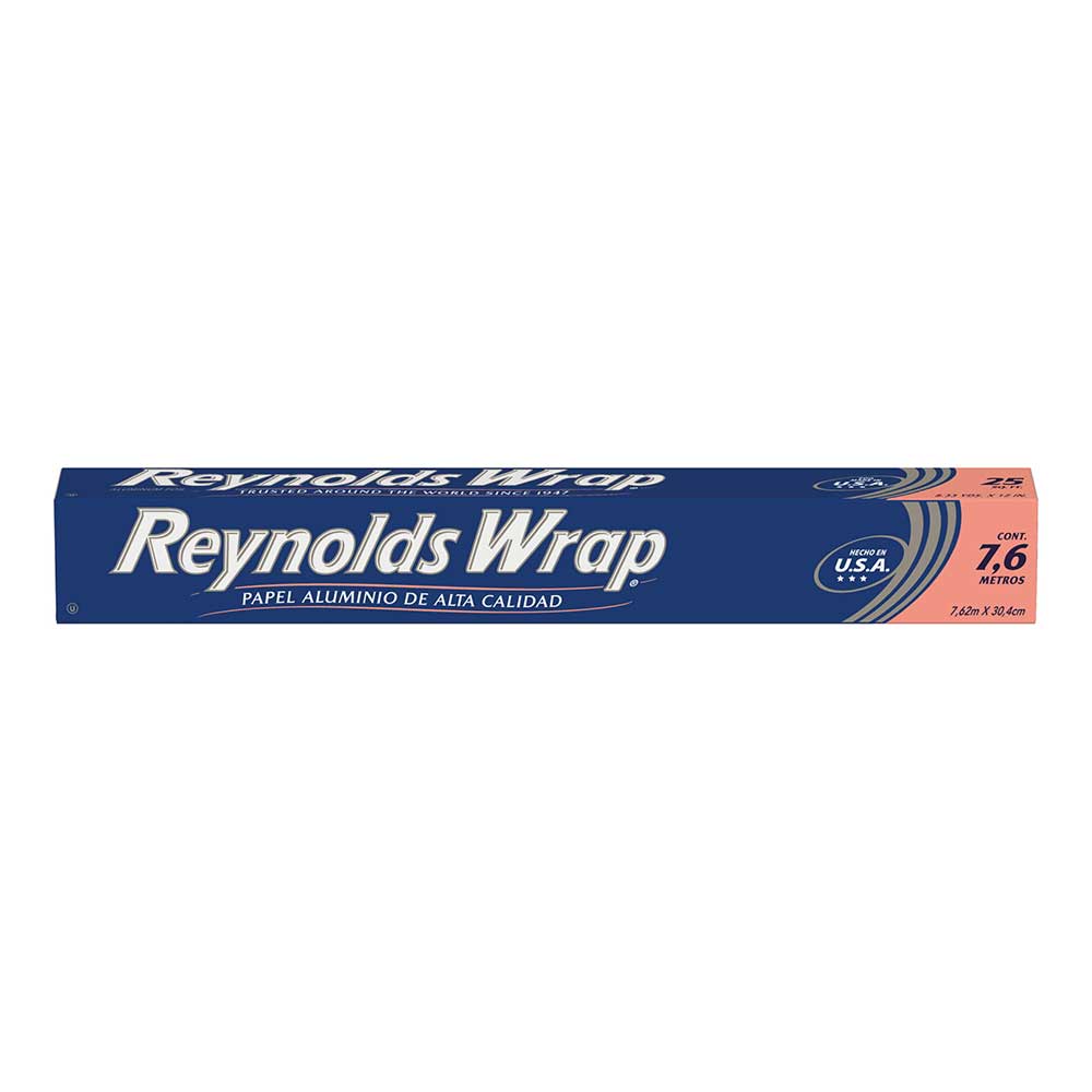 Papel aluminio Reynolds Wrap 7.6 m
