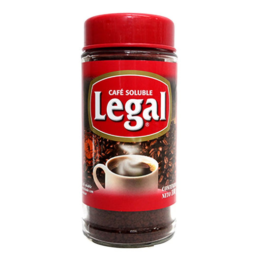 Legal Cafe Soluble Frasco 180 gramos