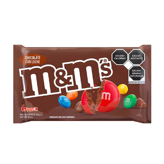 M & M Chocolate 6 De 47.9 Gr