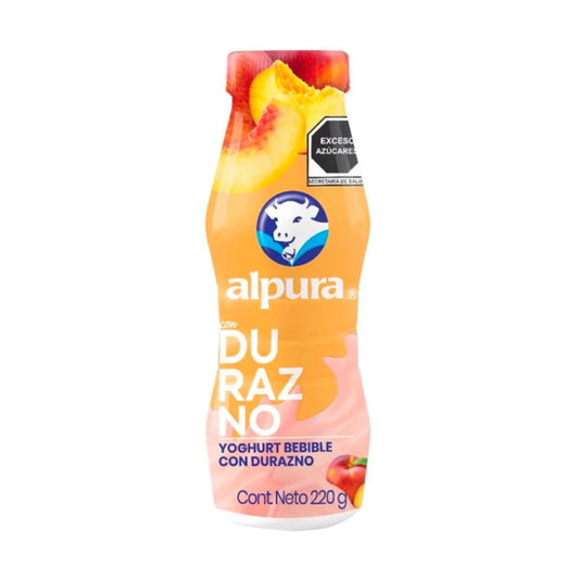 Alpura Yogurt Bebible Durazno 220 Ml