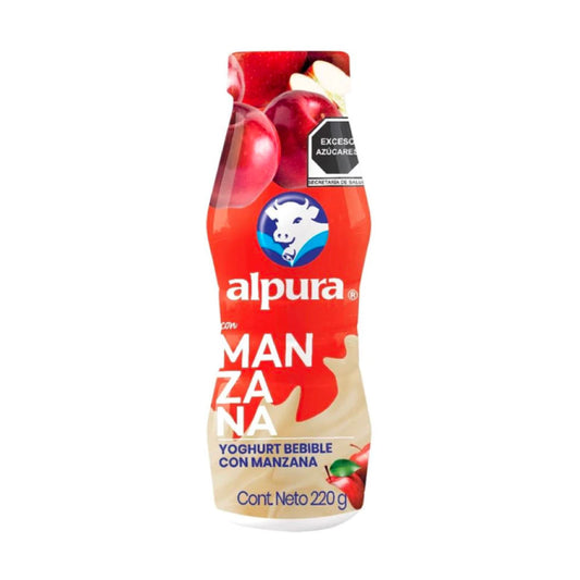 Alpura Yogurt Bebible Manzana 220 Ml