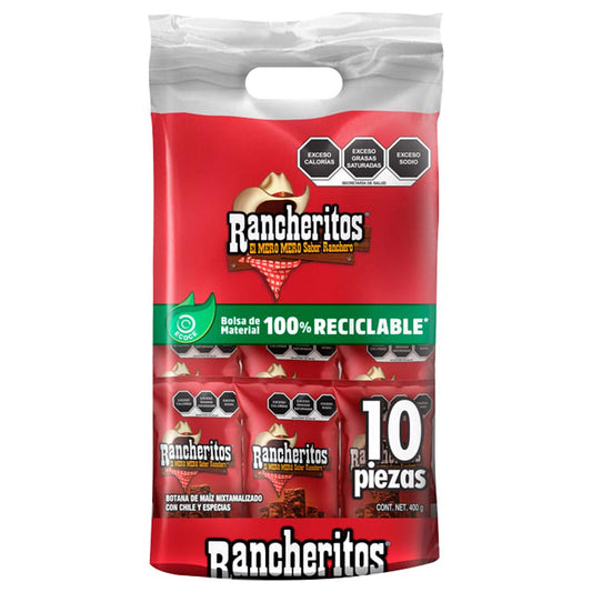Sabritas Rancheritos Pack 10 pz de 40 gr