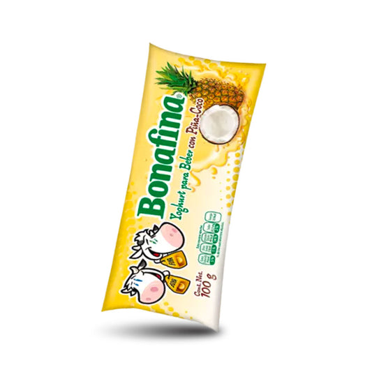 Bonafina Yoghurt Piña Coco Bolsa 100 Gr