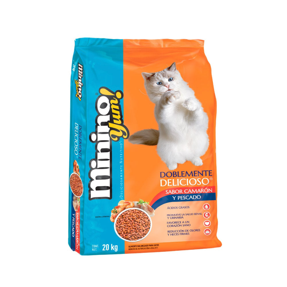 Alimento para Gato Minino Yum Bulto 20 Kilogramo