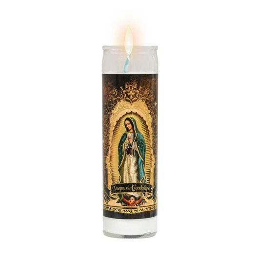 Veladora Vaso 100 Virgen De Guadalupe