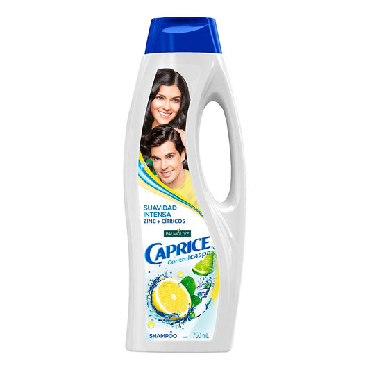 Shampoo Caprice Control Caspa Zinc + Cítricos 750 ml