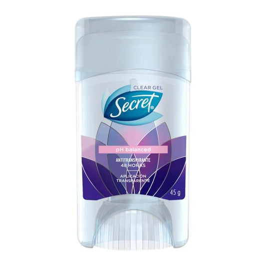 Desodorante Secret Clear Gel Ph Balanced 45 gr