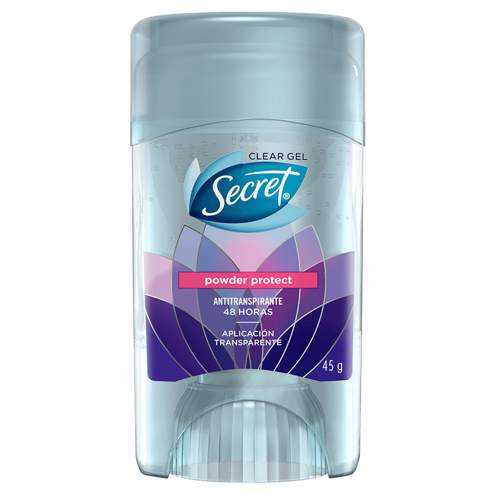 Secret Desodorante Clear Gel Powder Protect 45 Gr