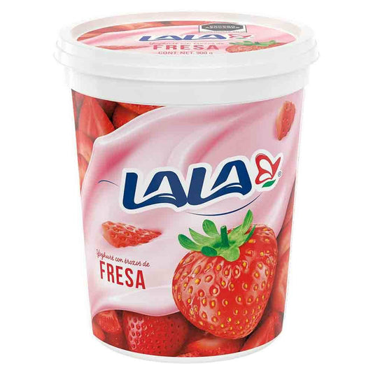 Lala Yoghurt Solido Bote Fresa 900 Gr