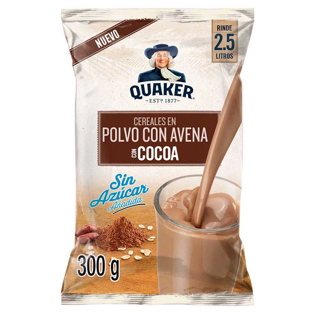 Quaker Avena Polvo Chocolate 300 Gr