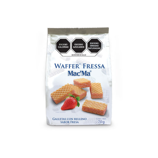 Galleta Mac Ma Wafer Fresa 70 gr