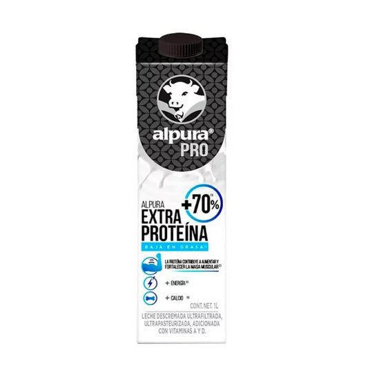 Alpura Leche Pro Extra + 70 % Proteina 1 Lt