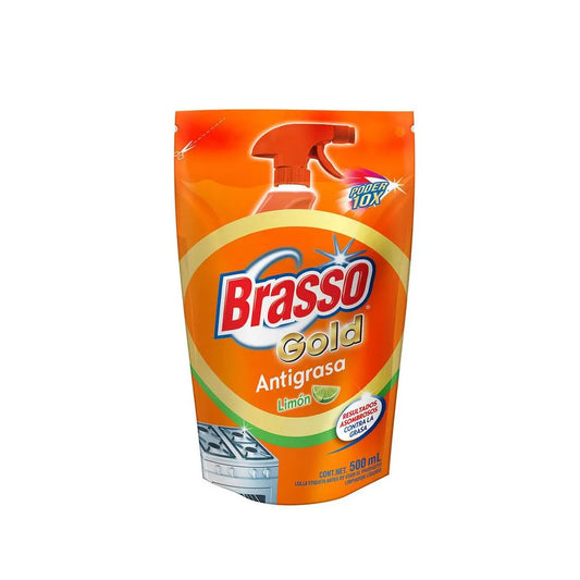 Brasso Antigrasa Limon Doy Pack 500 ml