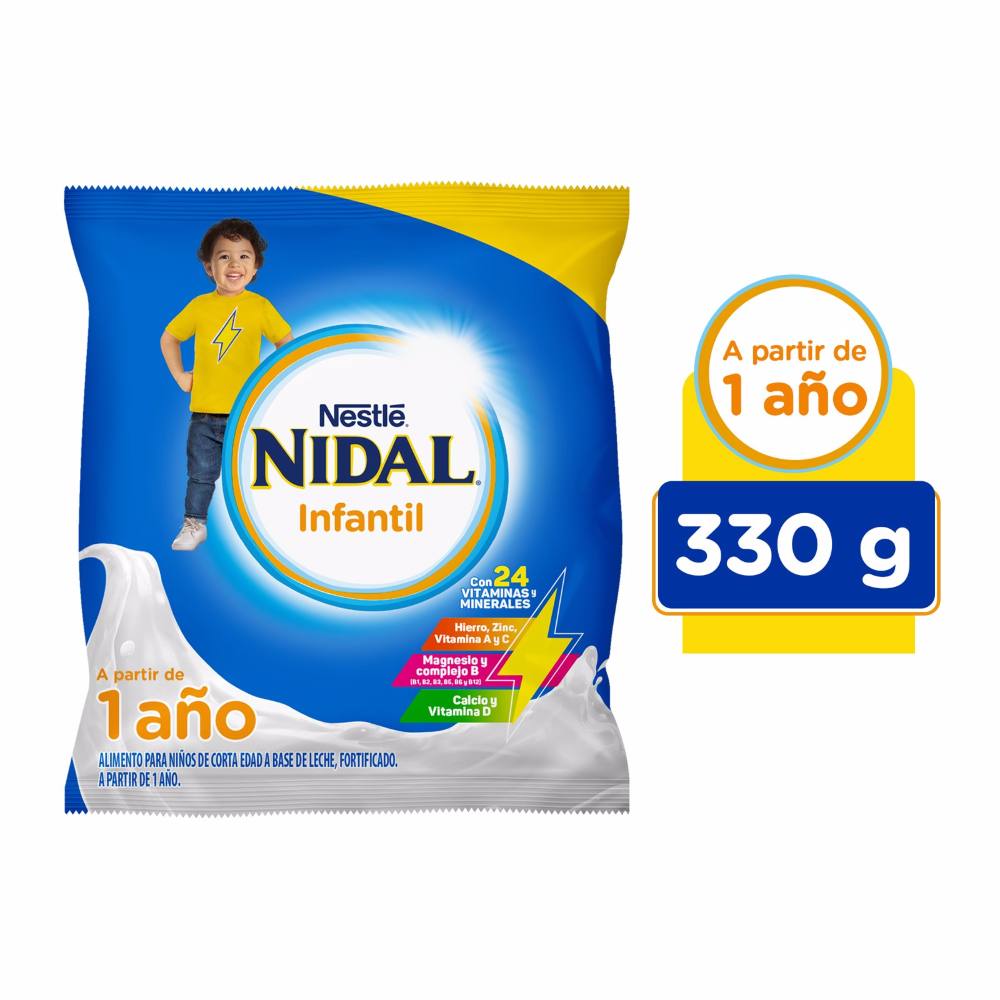 Alimento infantil Nidal 1 + Infantil 330 gr