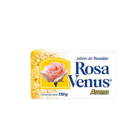 Jabon De Tocador Rosa Venus Avena 150 gr