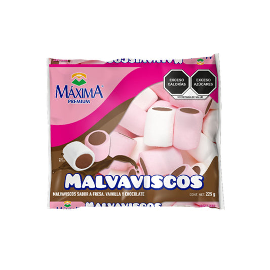 Malvaviscos Maxima Premium Rellen Choco 225 gr