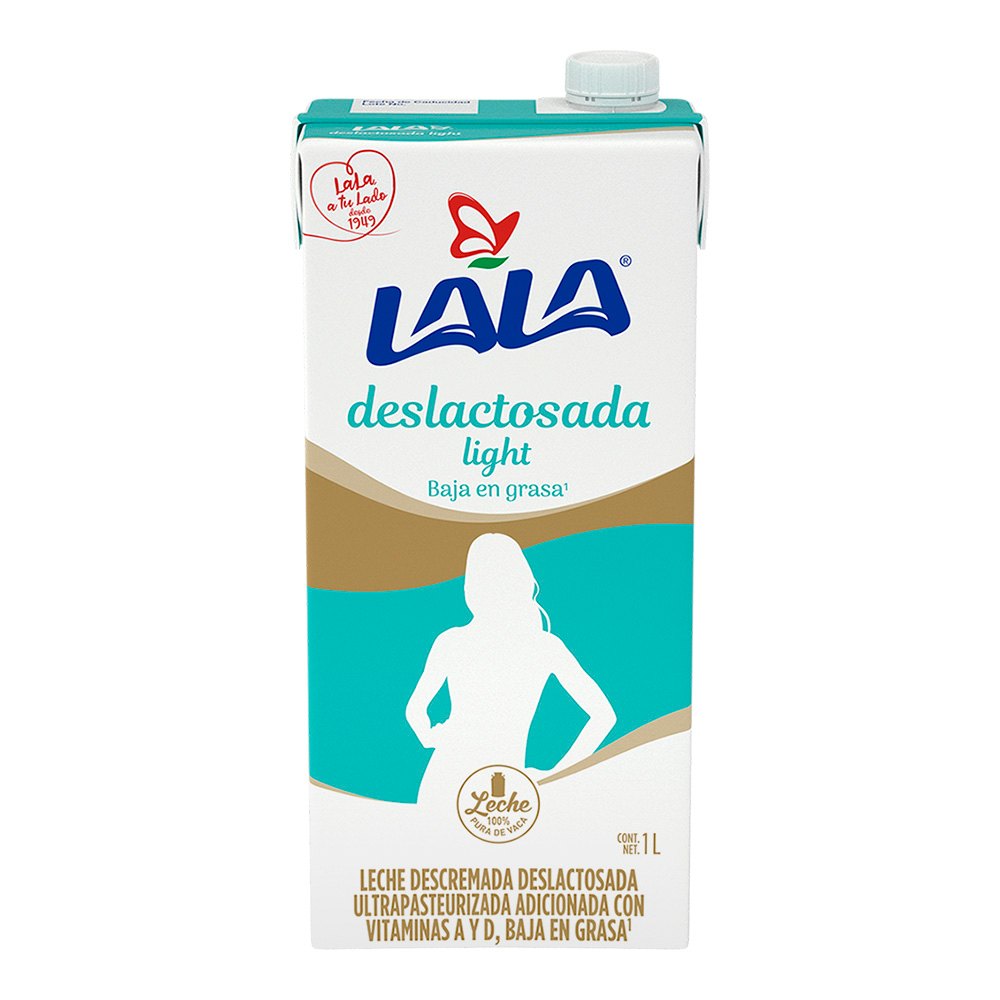 Leche Lala Deslactosada Light 1 Litro