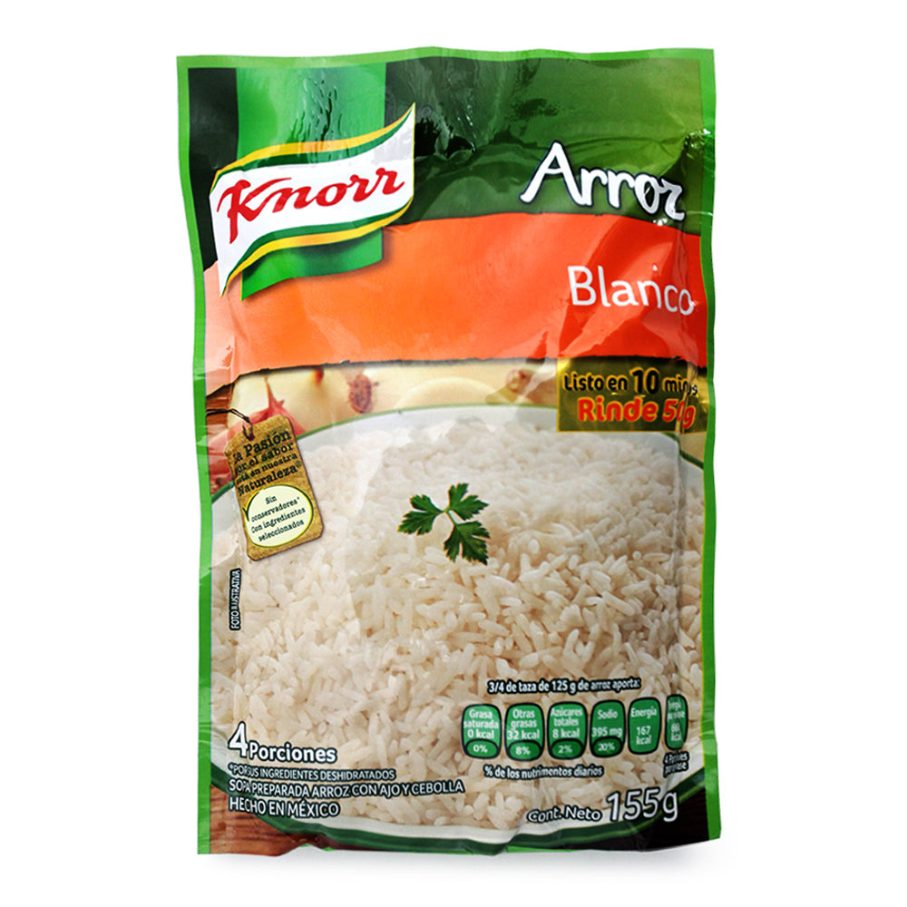 Sopa Instantanea Knorr Arroz Blanco 155 Gramos