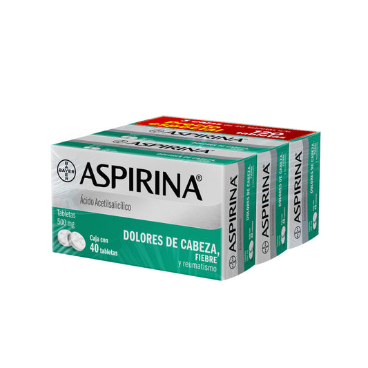 Aspirina Analgésico Caja de 100 Tab