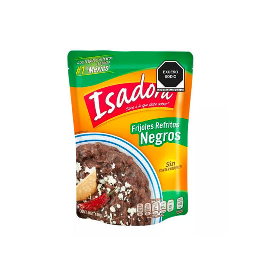 Frijol Refrito Negro Isadora 430 gr