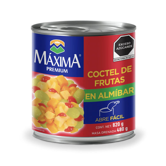 Coctel de Frutas Maxima Premium 820 gr