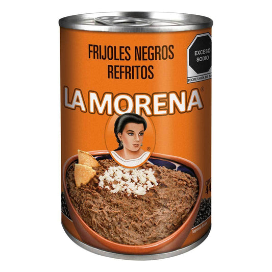 Firjoles Negros refritos La Morena 440 gr